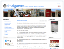 Tablet Screenshot of dosalgarves.com